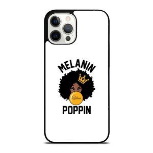 Libra Girl Melanin Poppin Black Girl Magic Womens Birthday iPhone Case
